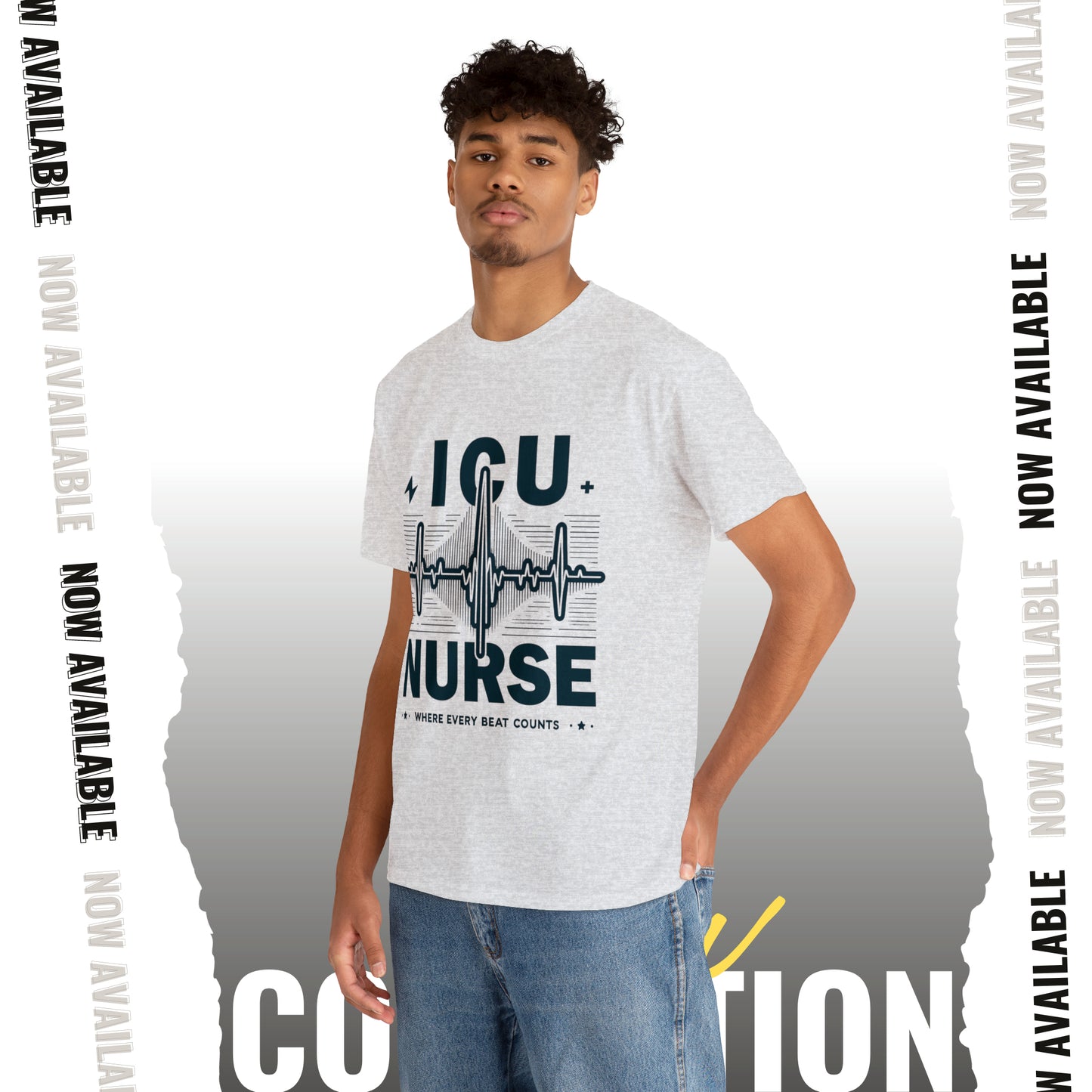 ICU Nurse Unisex Heavy Cotton Tee