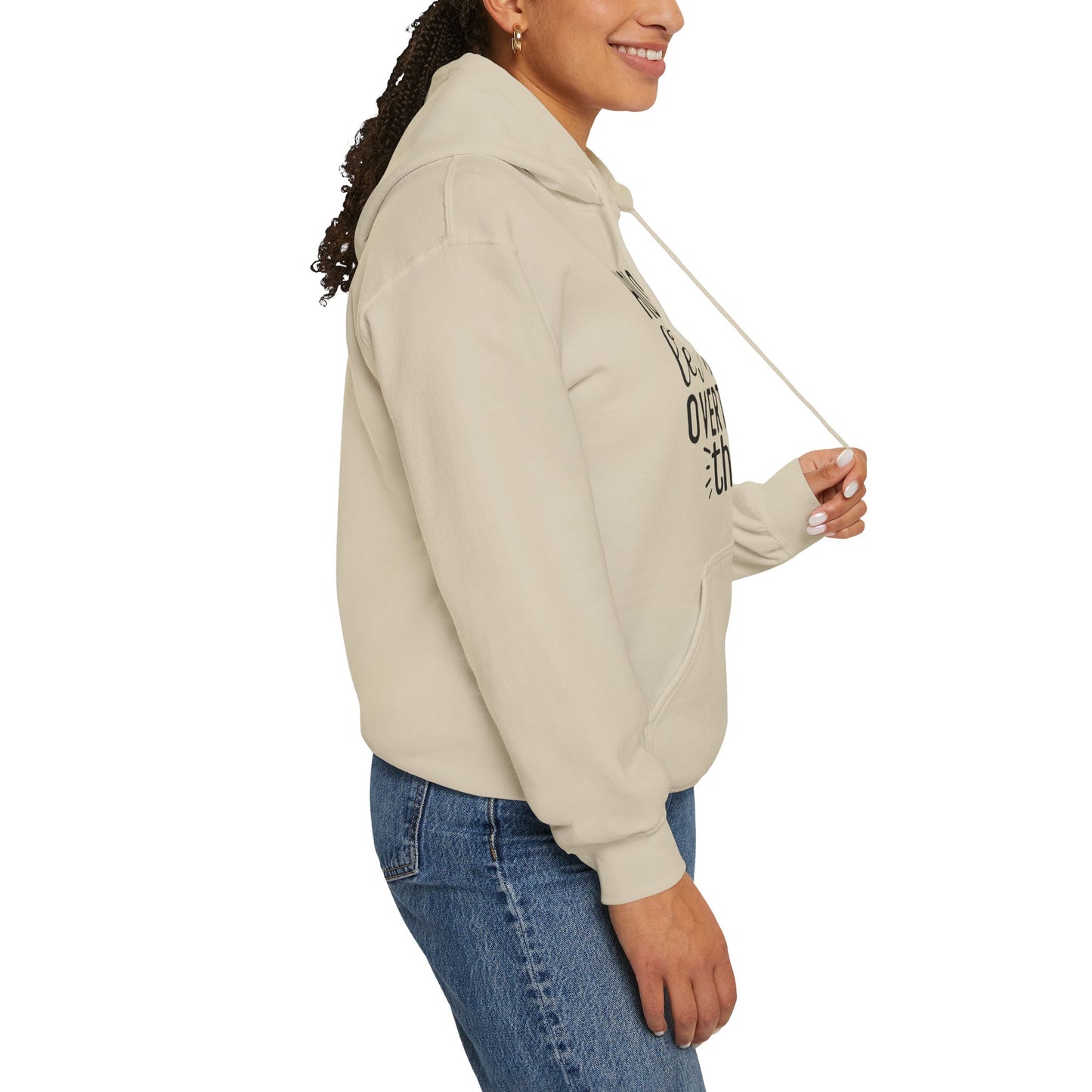 Hold On Let Me Overthink This- Unisex Heavy Blend™ Hooded Sweatshirt