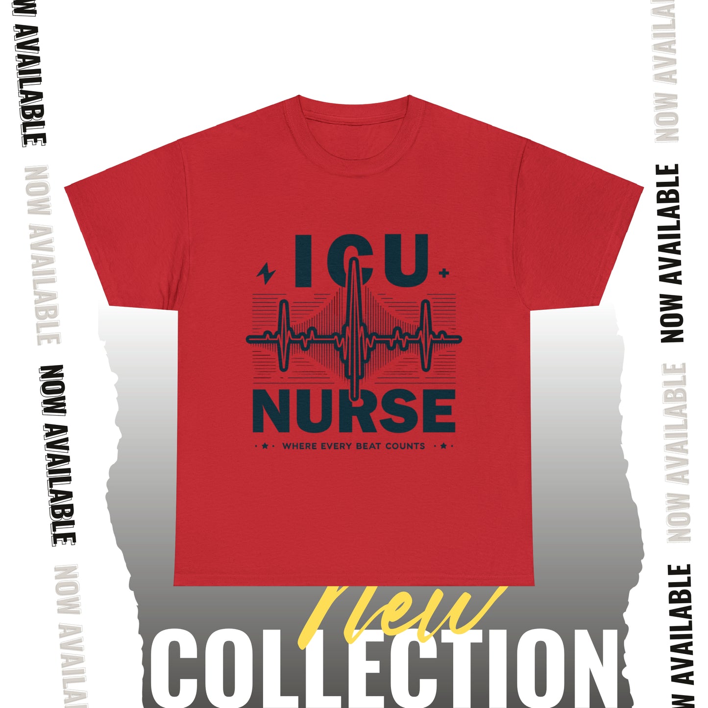 ICU Nurse Unisex Heavy Cotton Tee