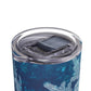 Midnight Sky Snowflakes Maars Maker Skinny Matte Tumbler, 20oz