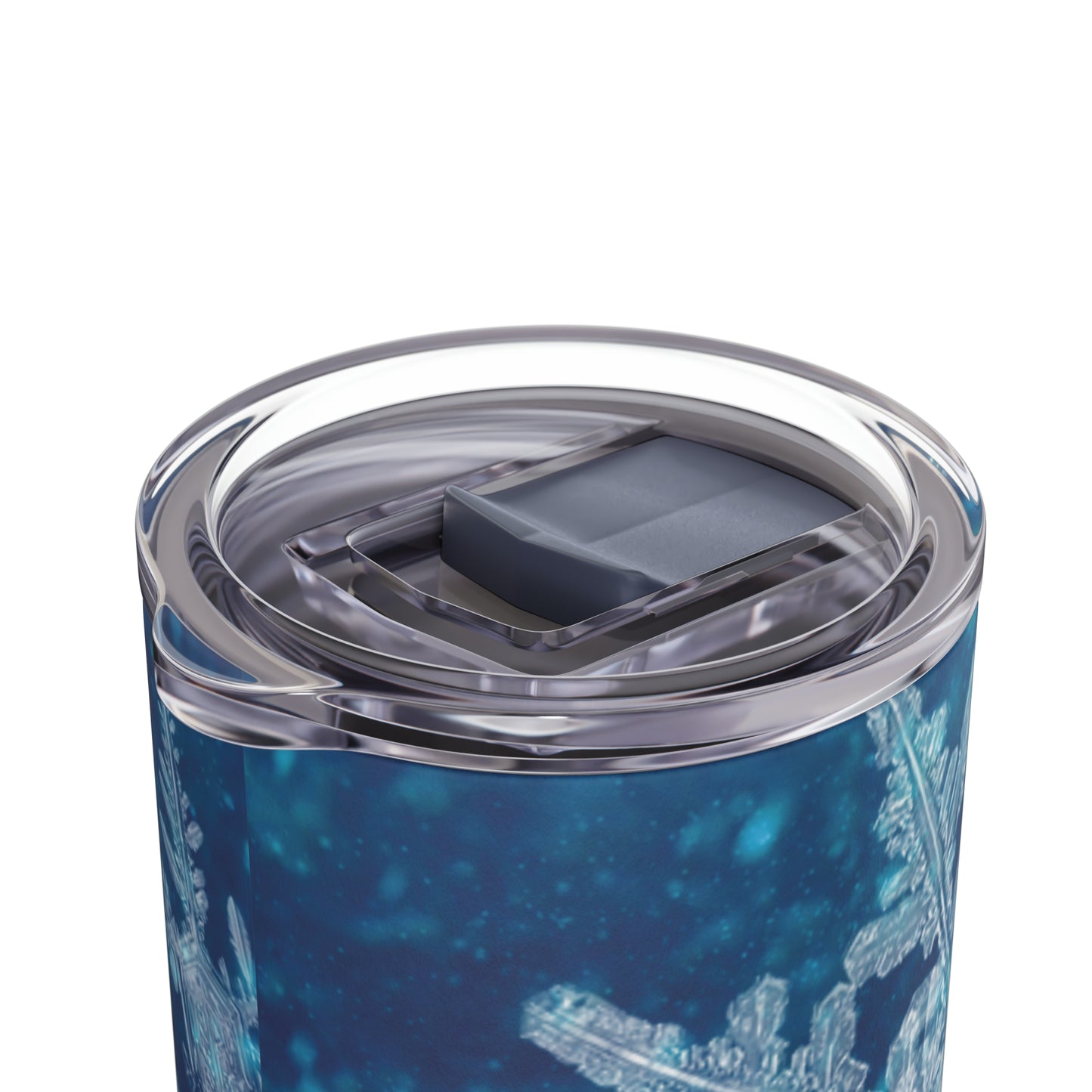 Midnight Sky Snowflakes Maars Maker Skinny Matte Tumbler, 20oz