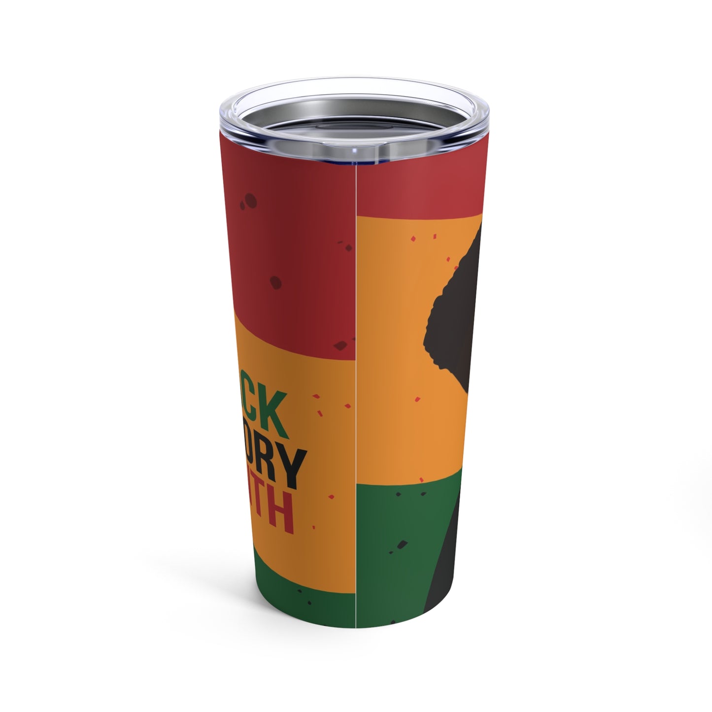 Black History Month Tumbler 20oz