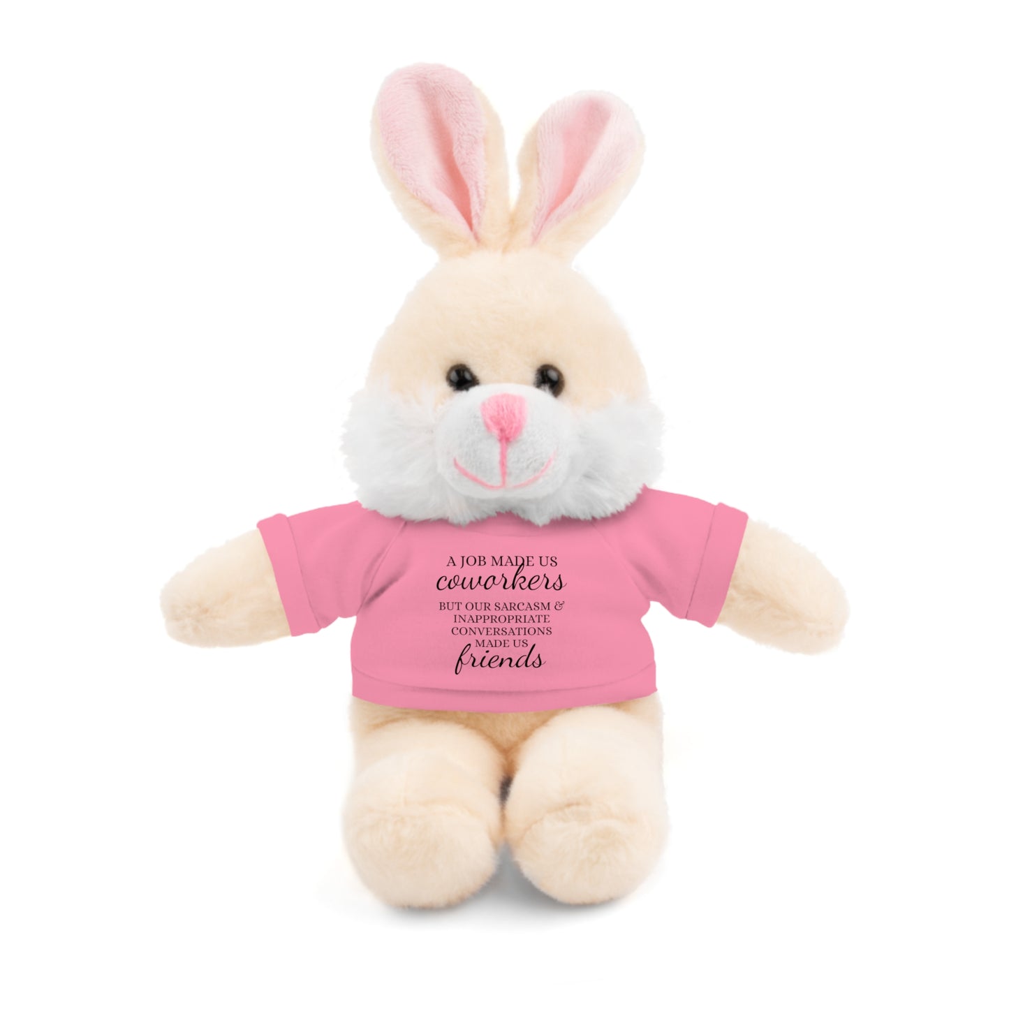 Co-Workers/Work Friends Gift Stuffed Animals with Tee