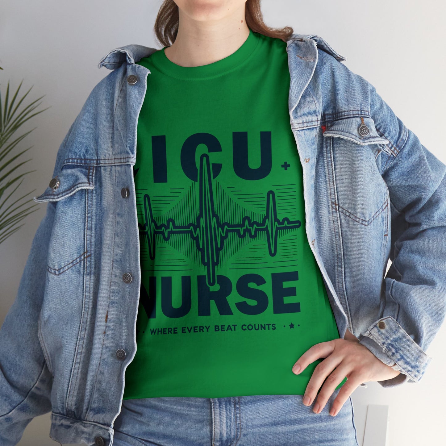 ICU Nurse Unisex Heavy Cotton Tee