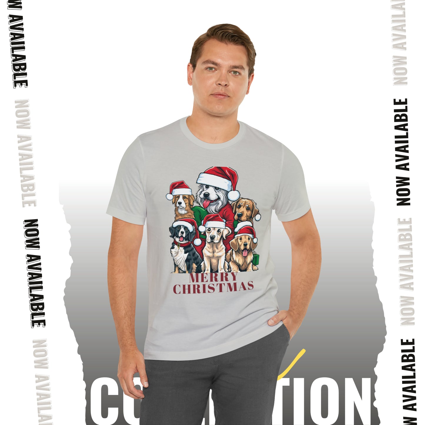 Merry Christmas Unisex Jersey Short Sleeve Tee
