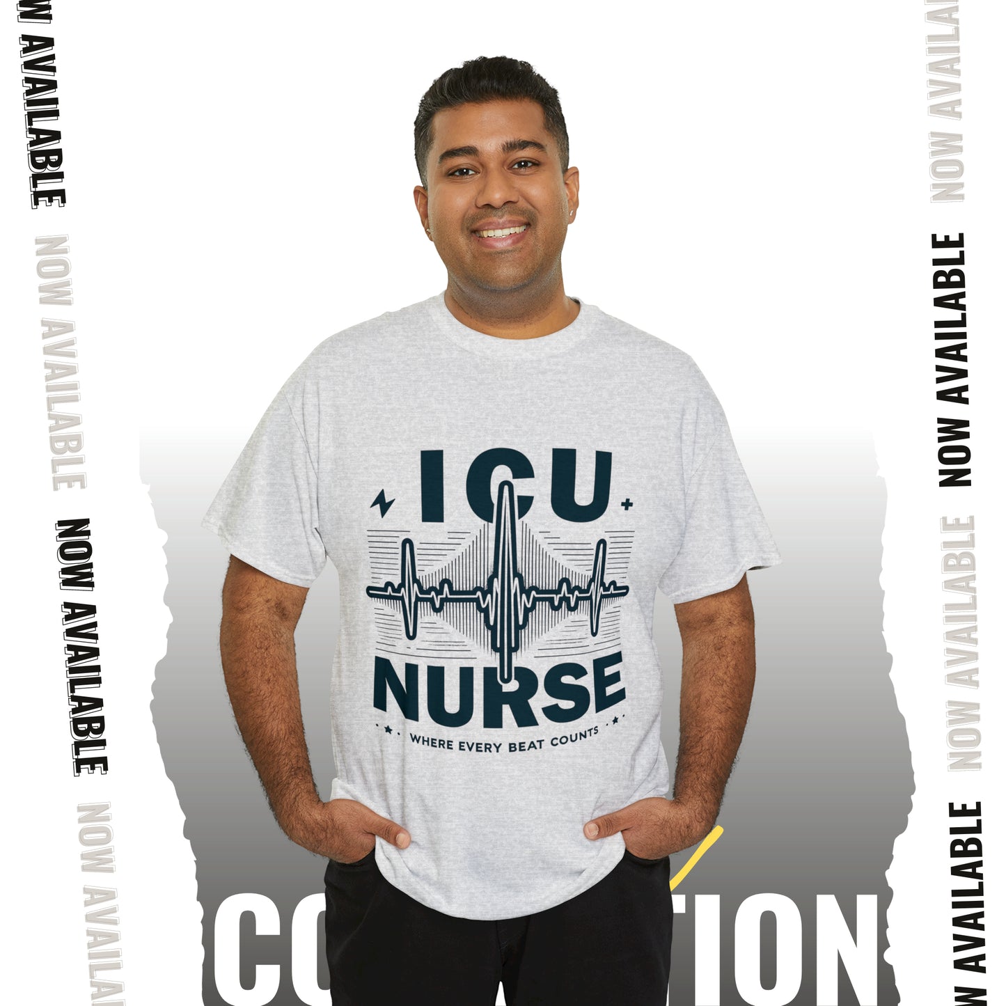 ICU Nurse Unisex Heavy Cotton Tee