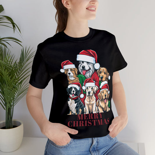 Merry Christmas Unisex Jersey Short Sleeve Tee