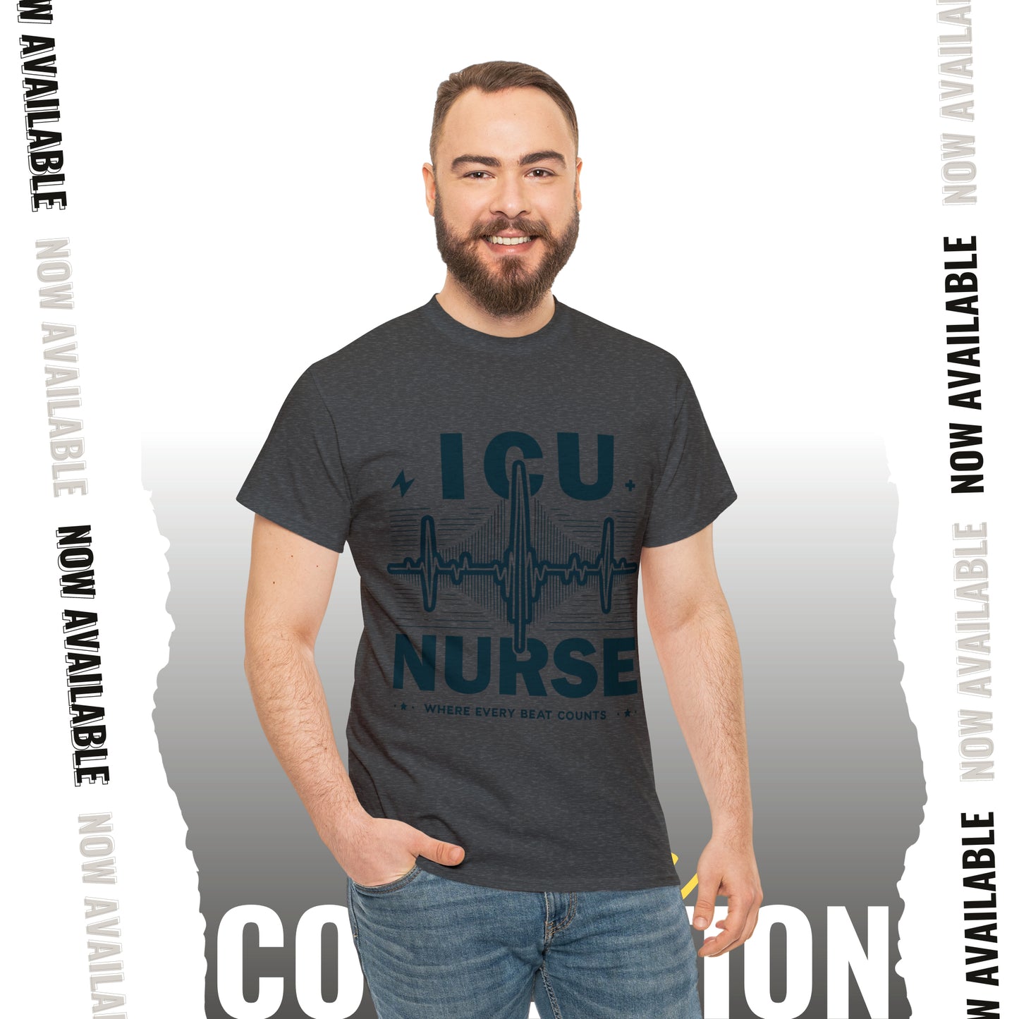 ICU Nurse Unisex Heavy Cotton Tee