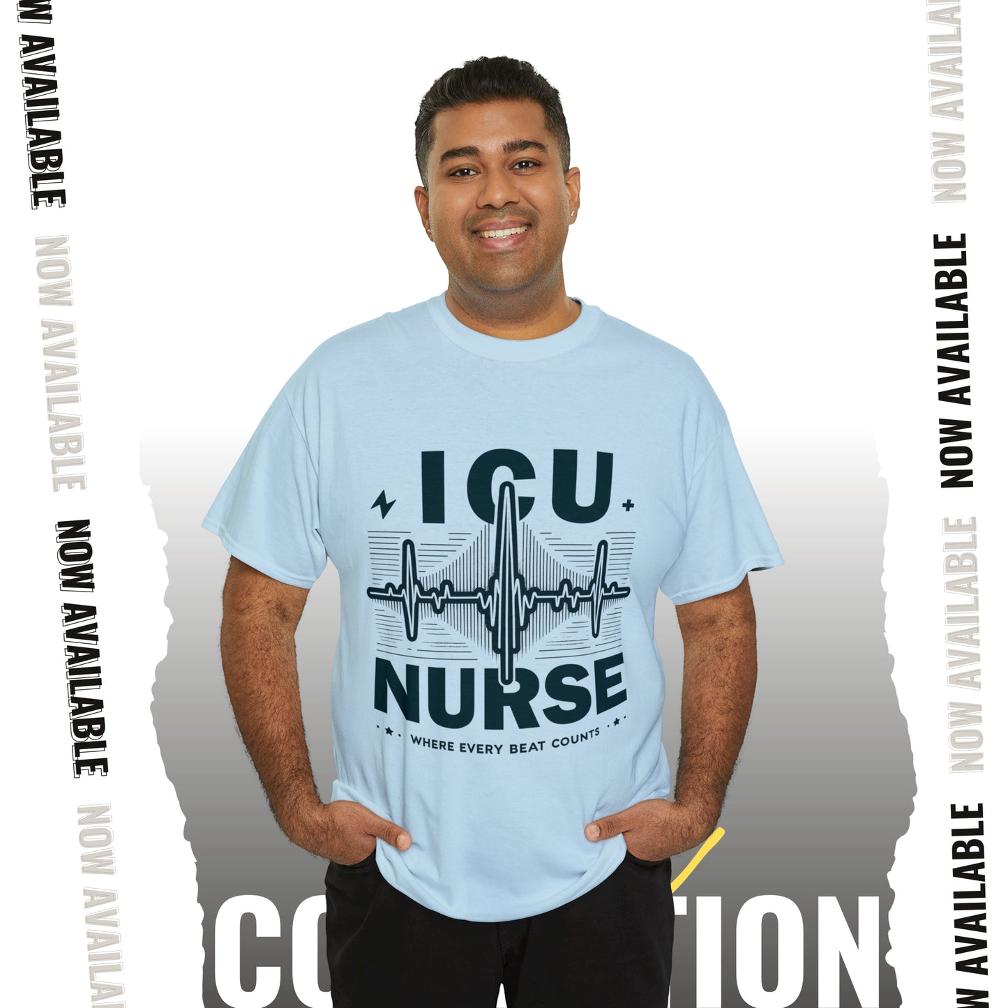 ICU Nurse Unisex Heavy Cotton Tee