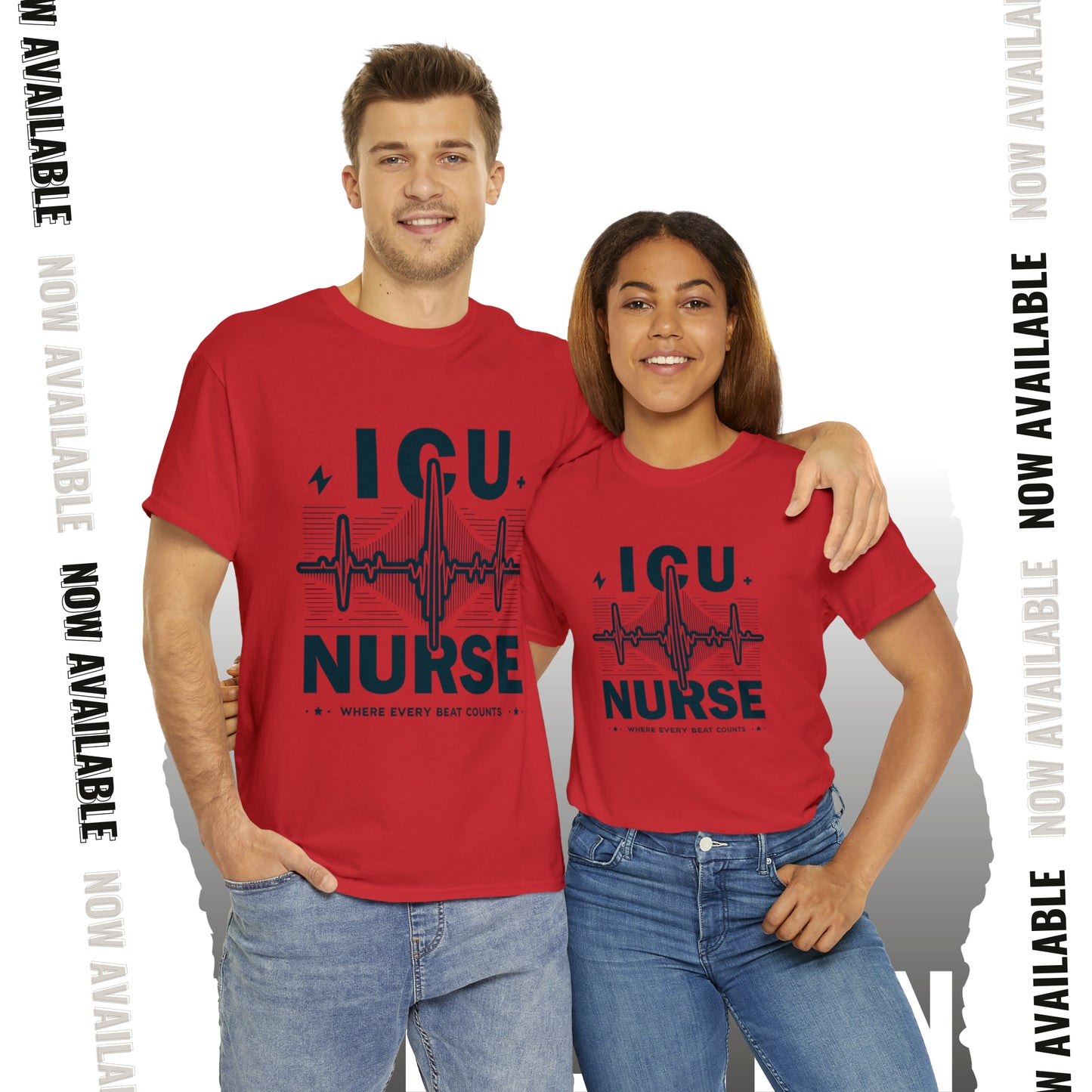 ICU Nurse Unisex Heavy Cotton Tee
