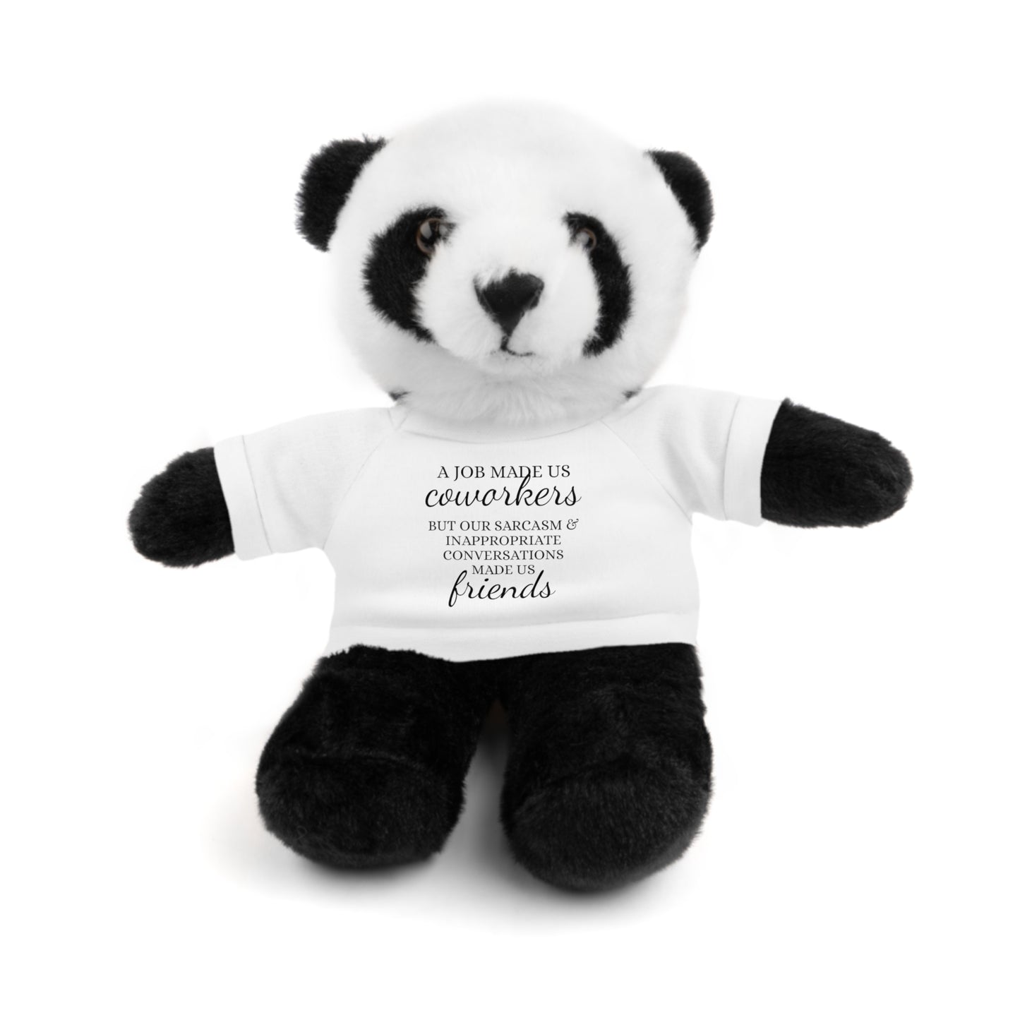 Co-Workers/Work Friends Gift Stuffed Animals with Tee