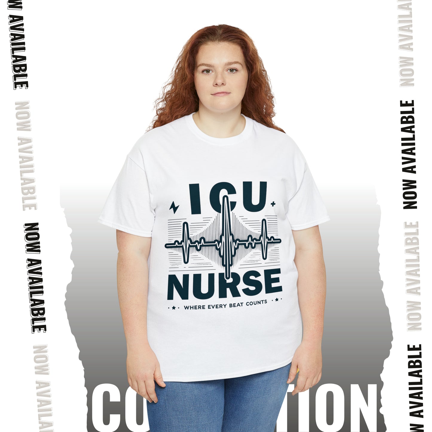ICU Nurse Unisex Heavy Cotton Tee