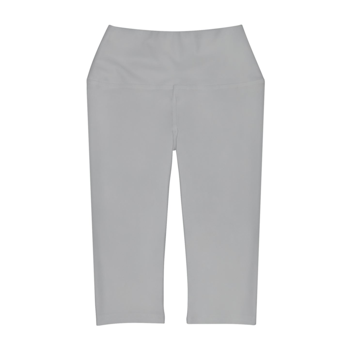 Thick-Fil-A Workout Gray Yoga Capri Leggings