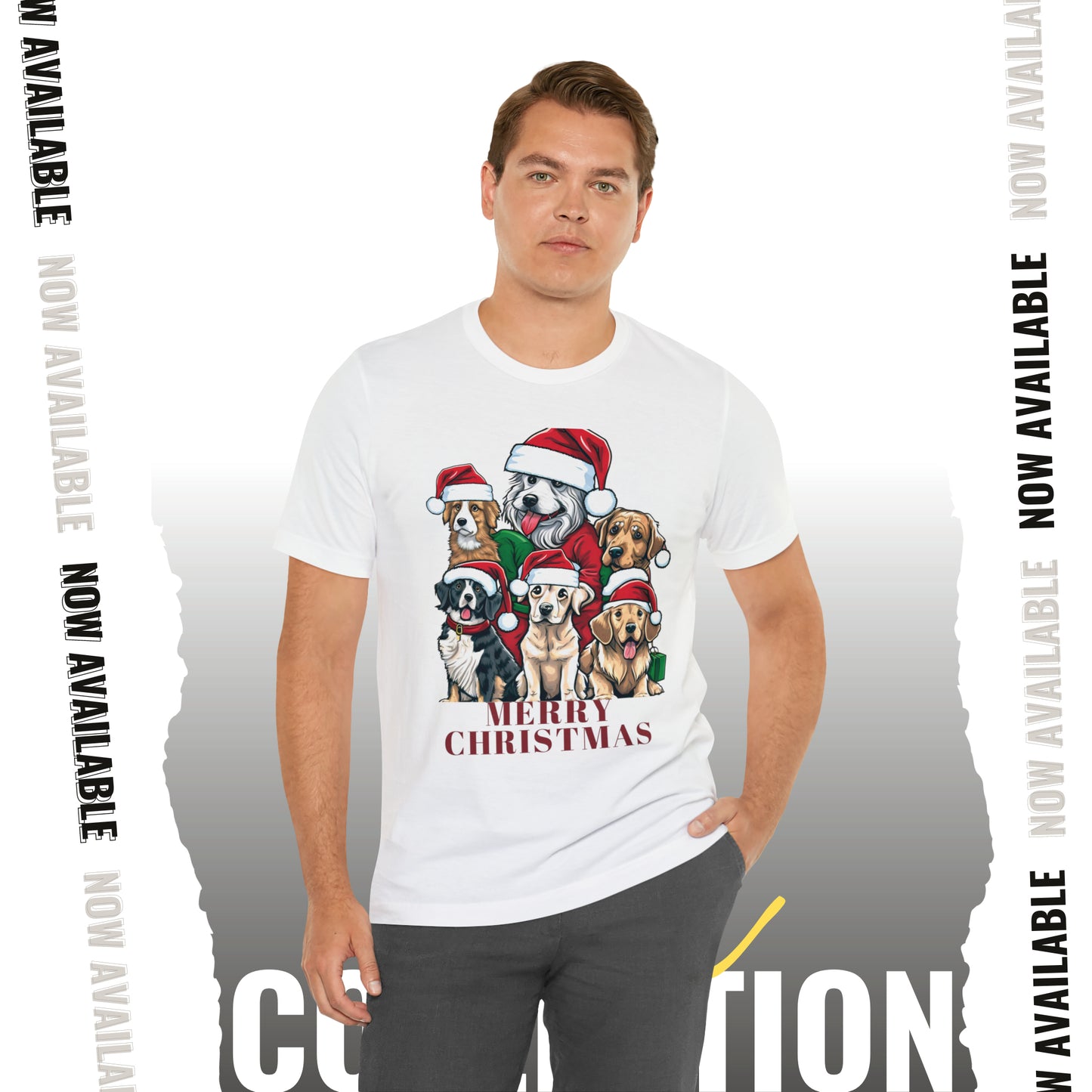 Merry Christmas Unisex Jersey Short Sleeve Tee