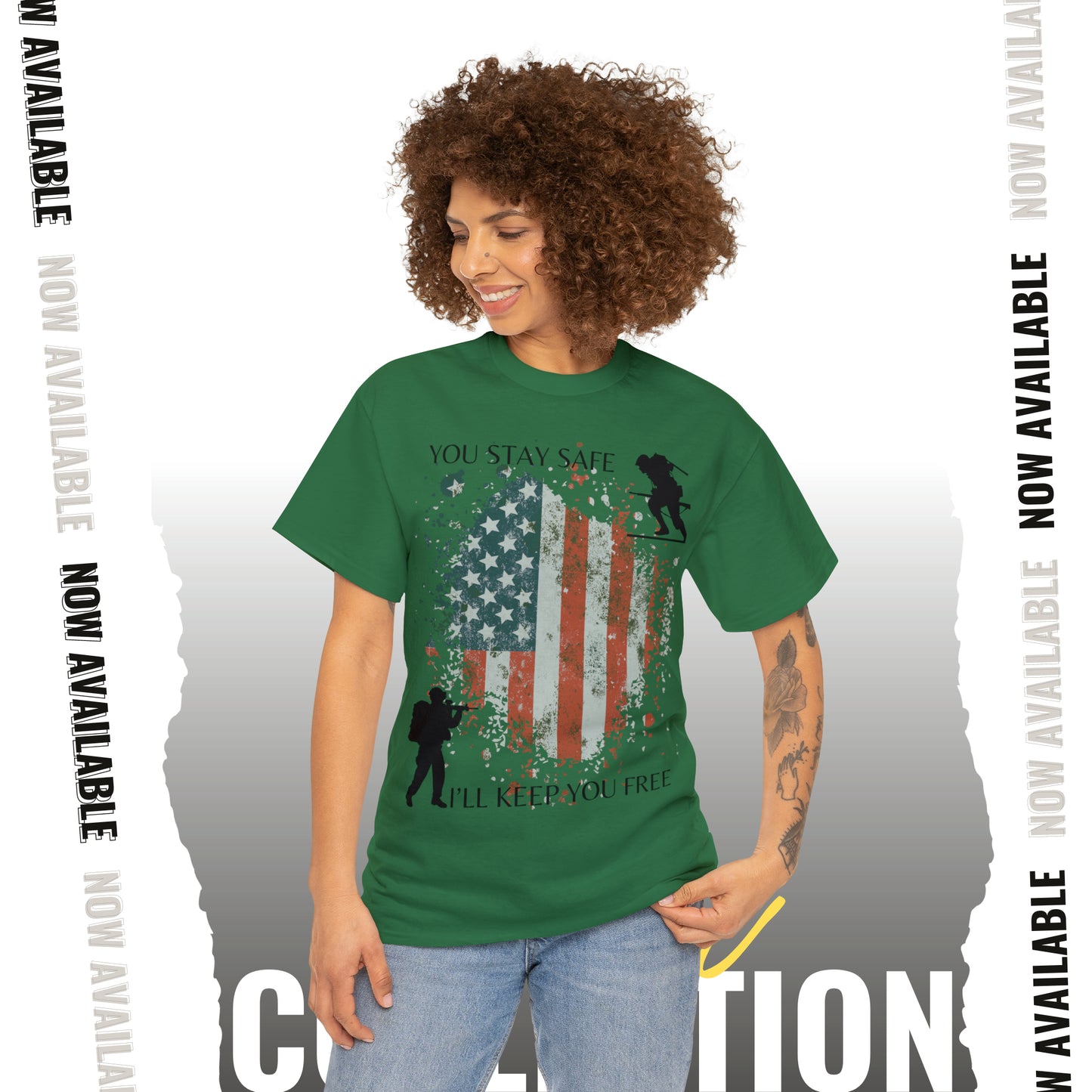 Veterans Day Unisex Heavy Cotton Tee