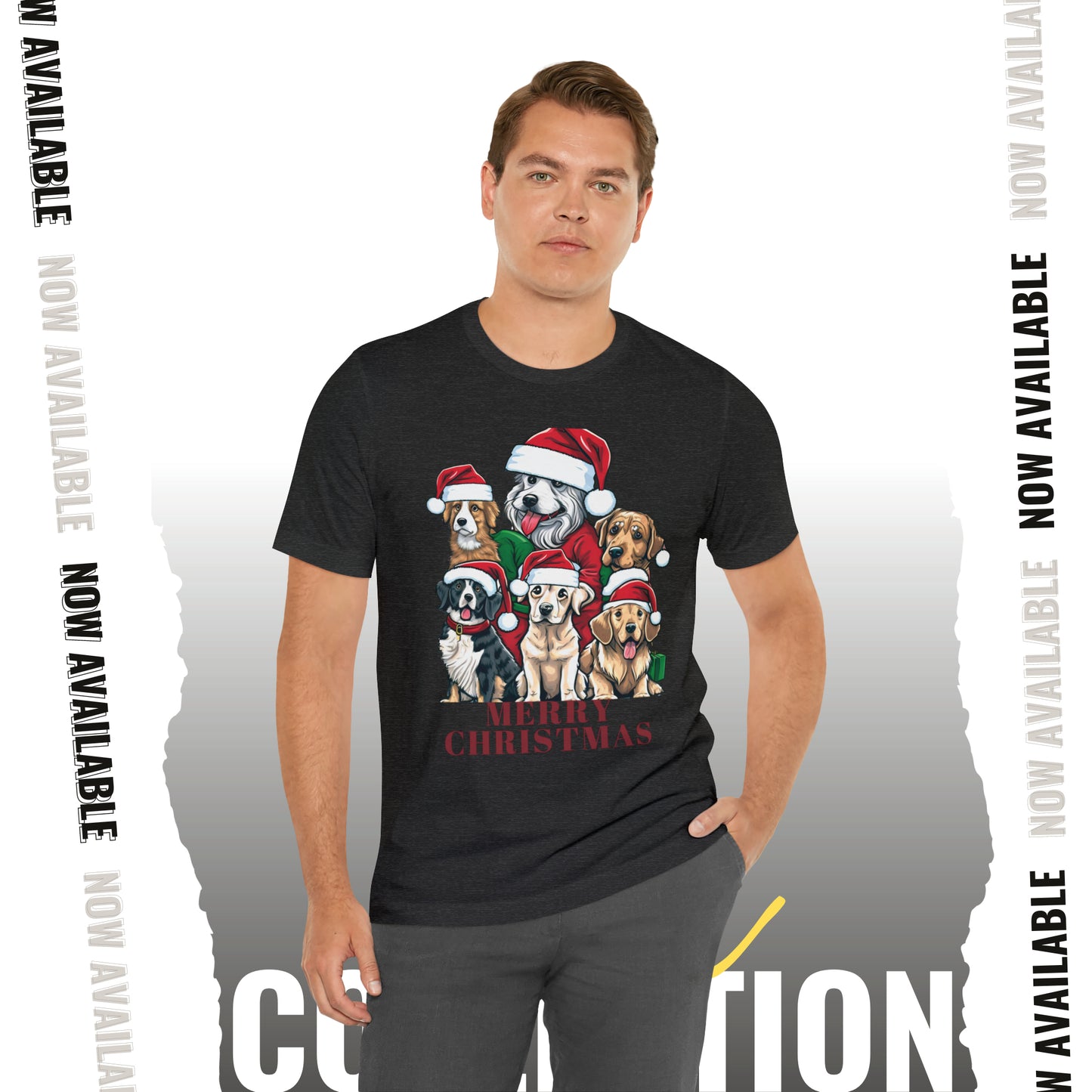 Merry Christmas Unisex Jersey Short Sleeve Tee