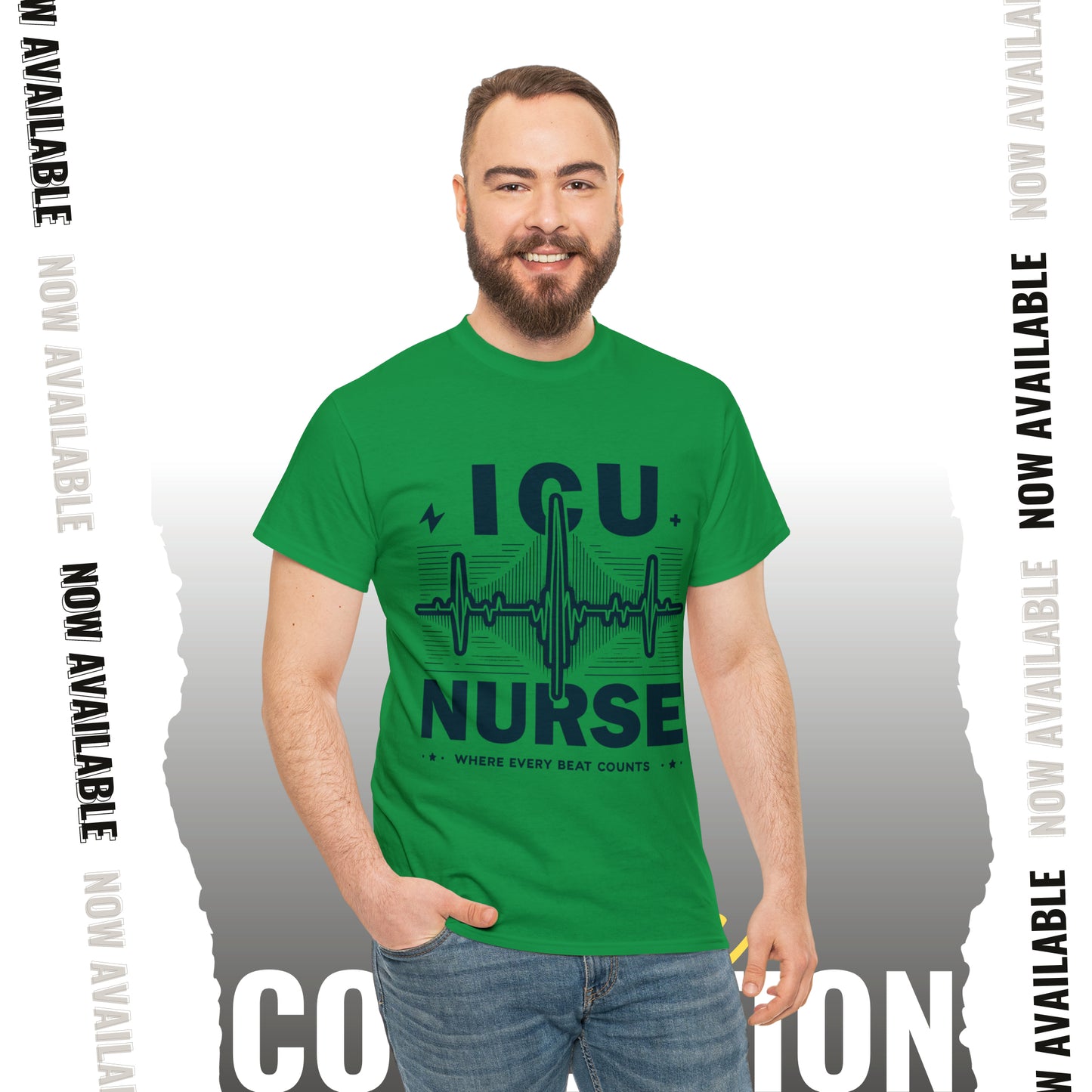 ICU Nurse Unisex Heavy Cotton Tee