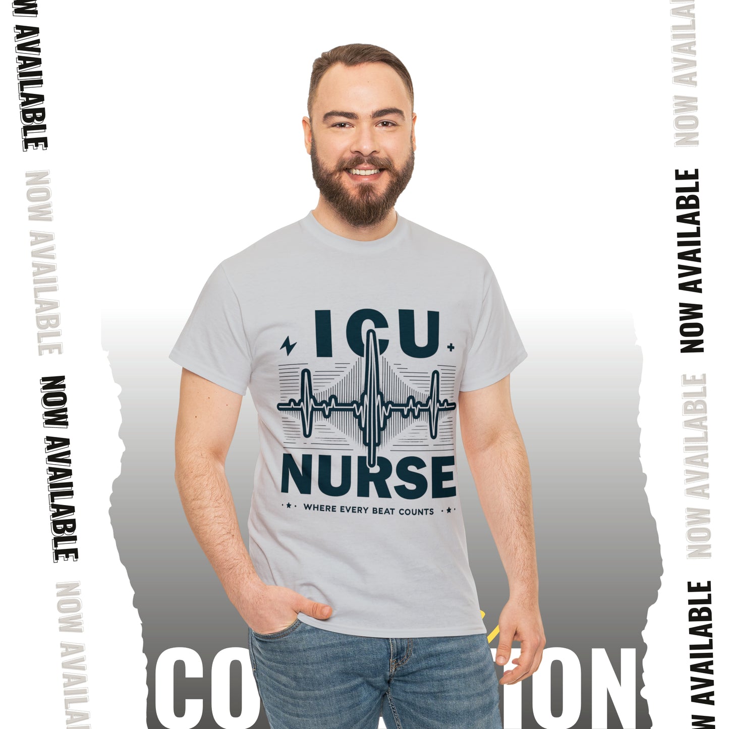 ICU Nurse Unisex Heavy Cotton Tee