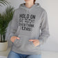Hold On Let Me Overthink This- Unisex Heavy Blend™ Hooded Sweatshirt