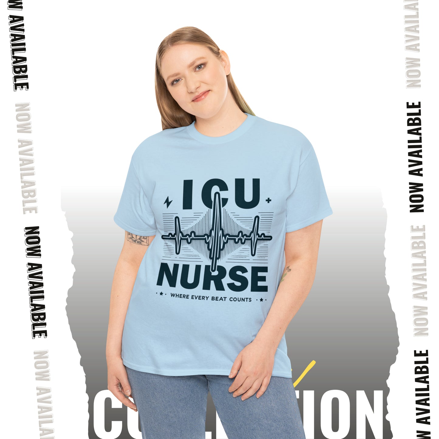 ICU Nurse Unisex Heavy Cotton Tee