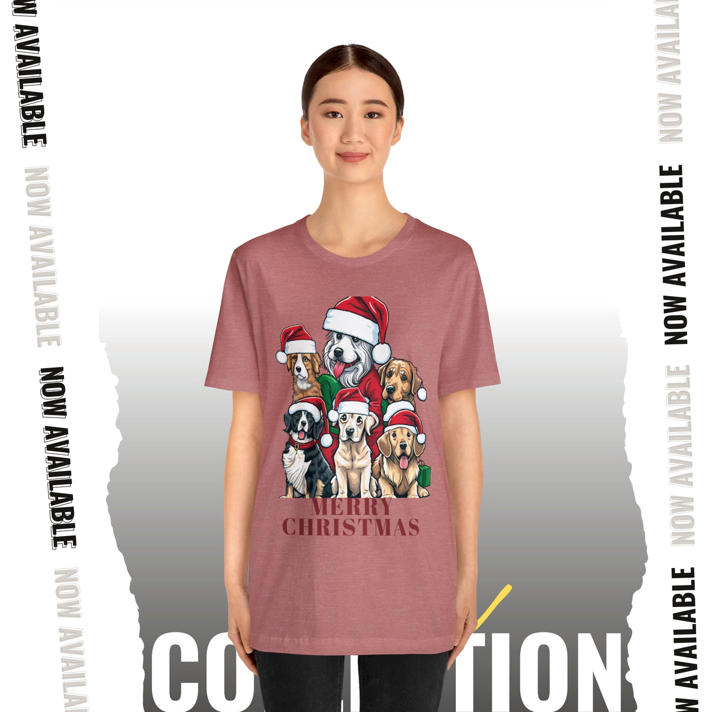 Merry Christmas Unisex Jersey Short Sleeve Tee