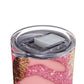 Glitter Pink Animal Maars Maker Skinny Matte Tumbler, 20oz