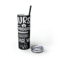 Nurse In Progress Loading Please Wait Skinny Tumbler with Straw, 20oz