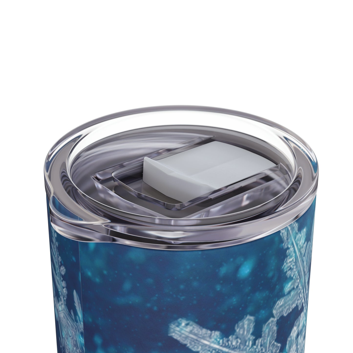 Midnight Sky Snowflakes Maars Maker Skinny Matte Tumbler, 20oz