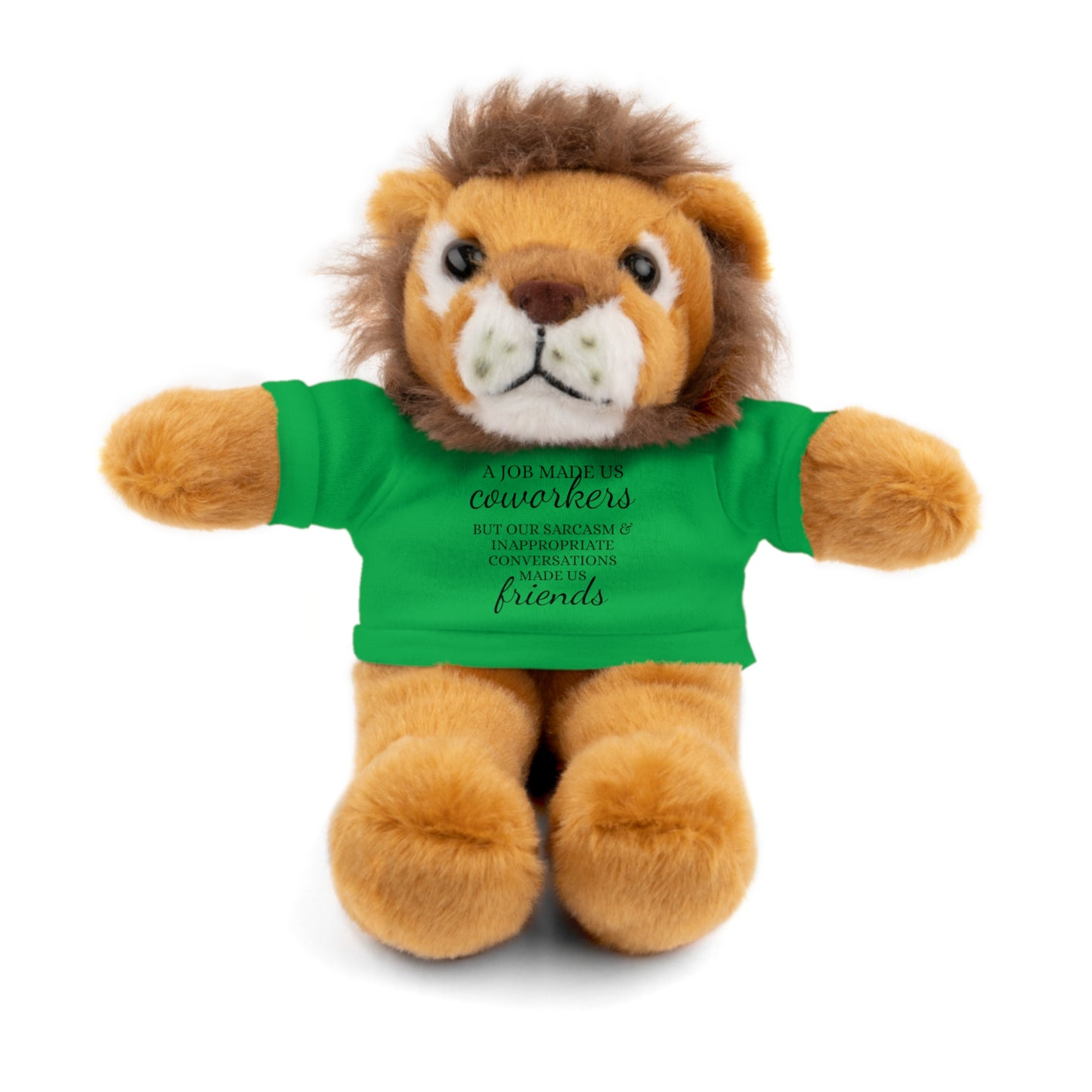 Co-Workers/Work Friends Gift Stuffed Animals with Tee