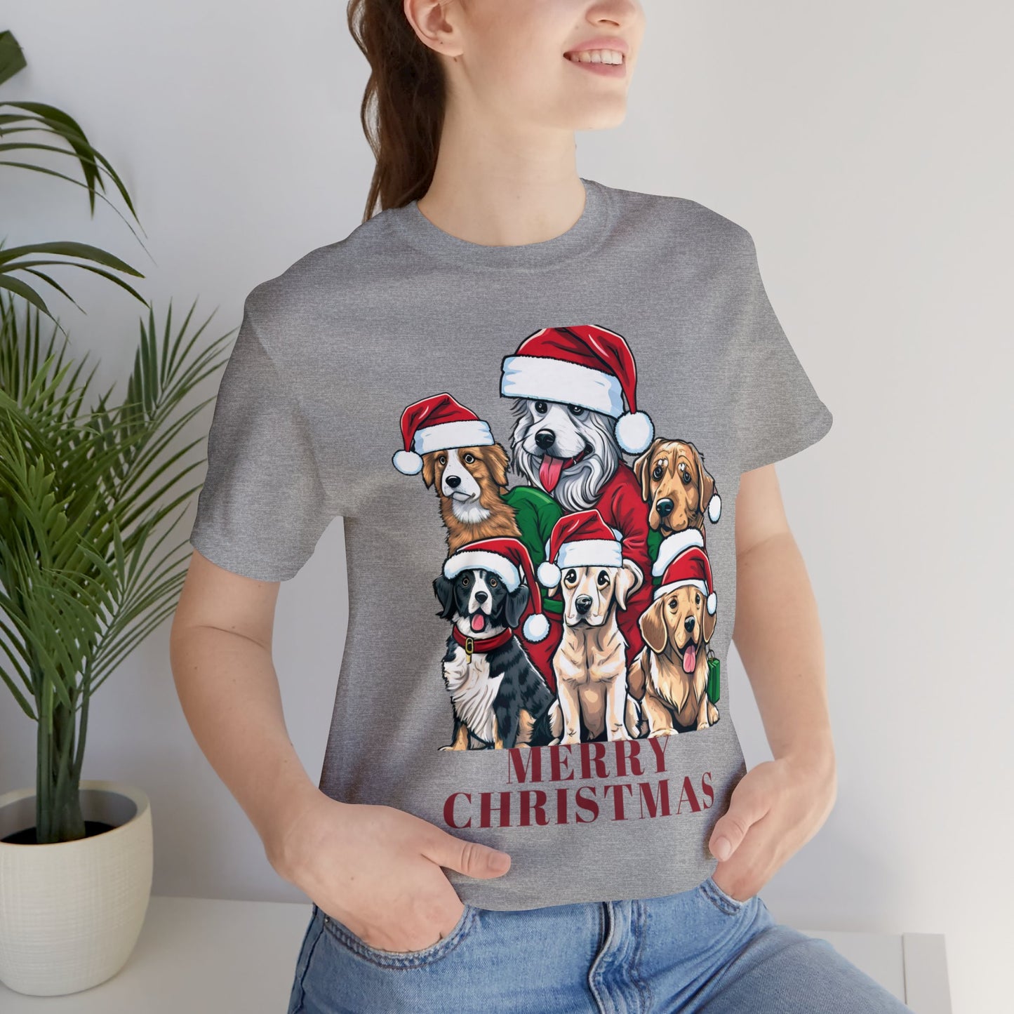 Merry Christmas Unisex Jersey Short Sleeve Tee