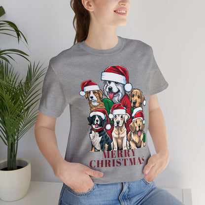 Merry Christmas Unisex Jersey Short Sleeve Tee