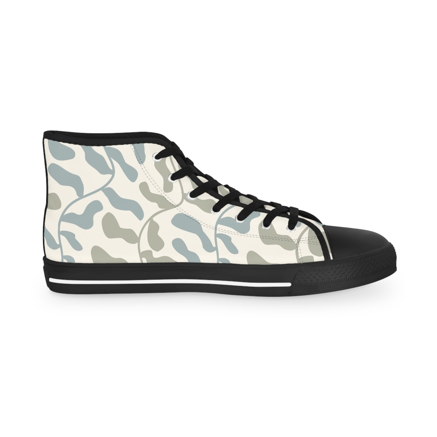 Retro Camo-Men's High Top Sneakers