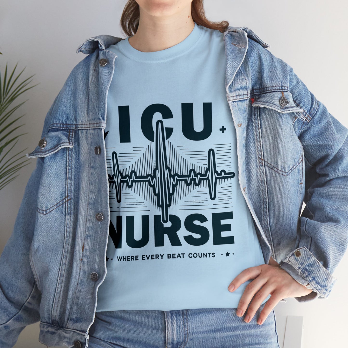 ICU Nurse Unisex Heavy Cotton Tee