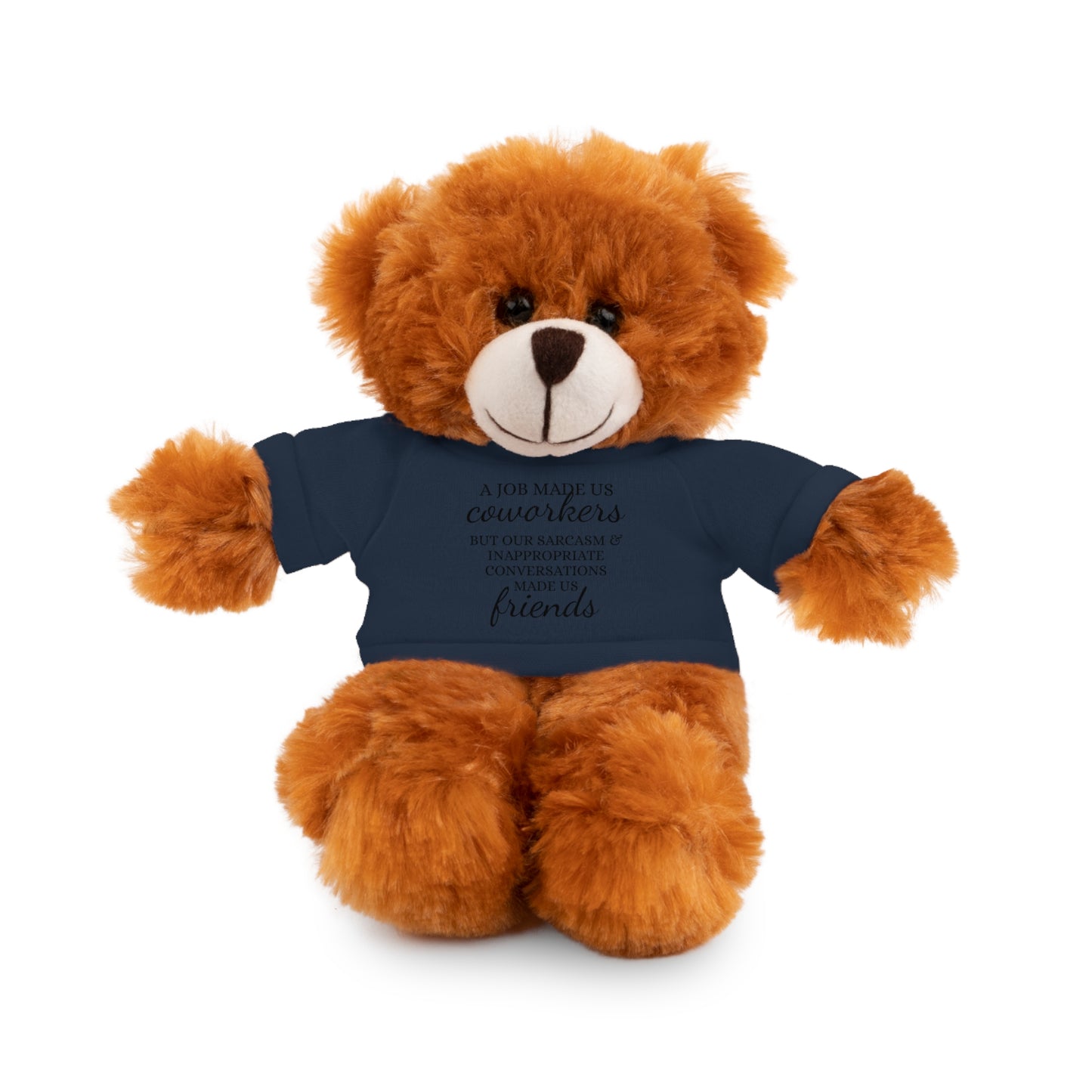 Co-Workers/Work Friends Gift Stuffed Animals with Tee