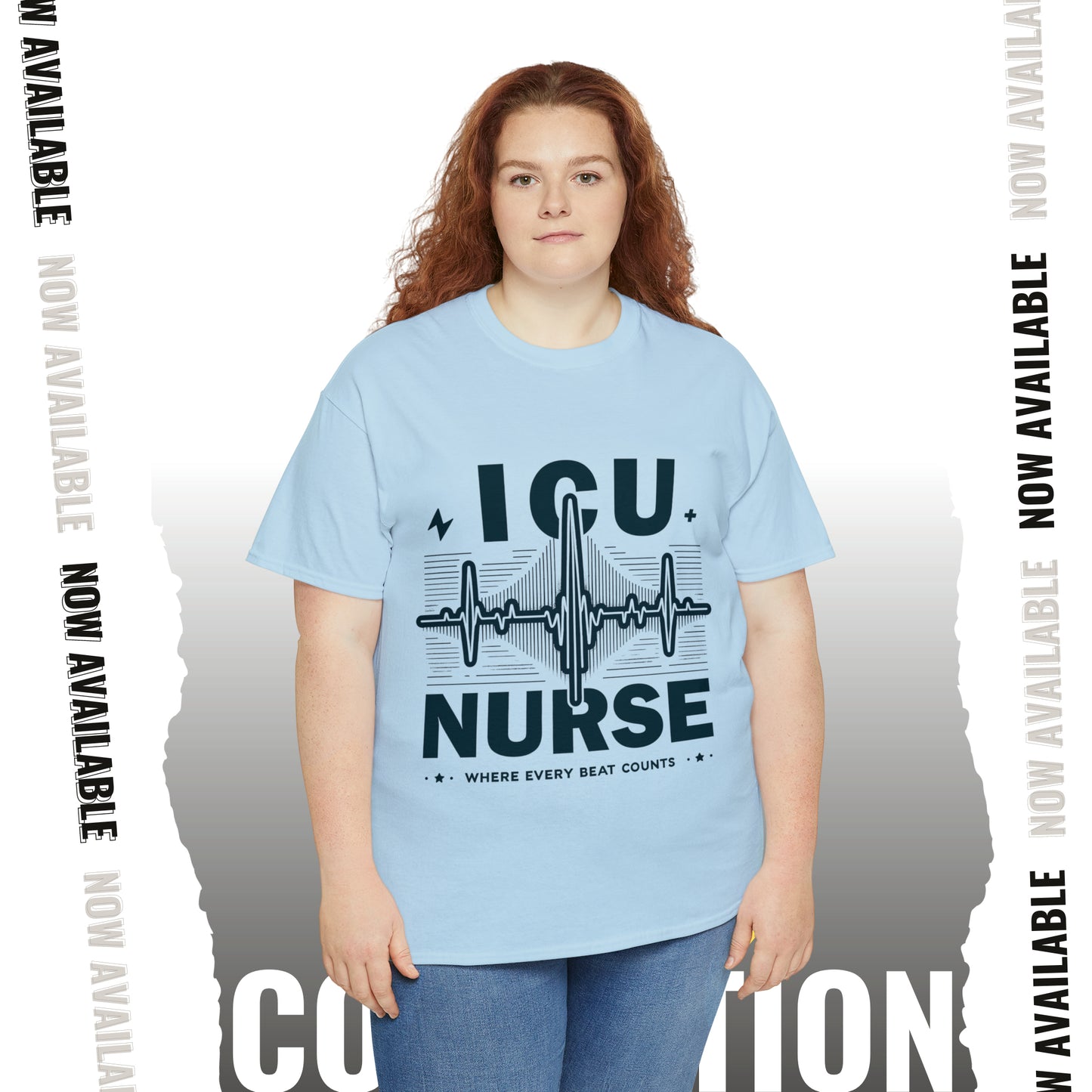 ICU Nurse Unisex Heavy Cotton Tee