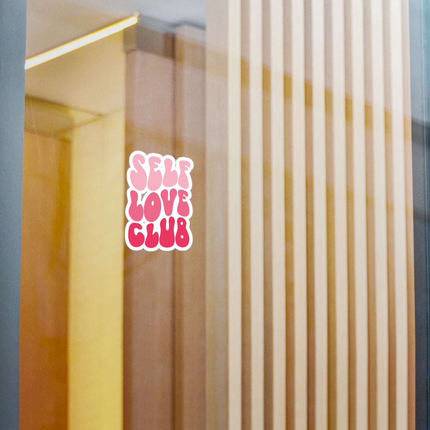 Self Love Club- Kiss Cut Vinyl Decals