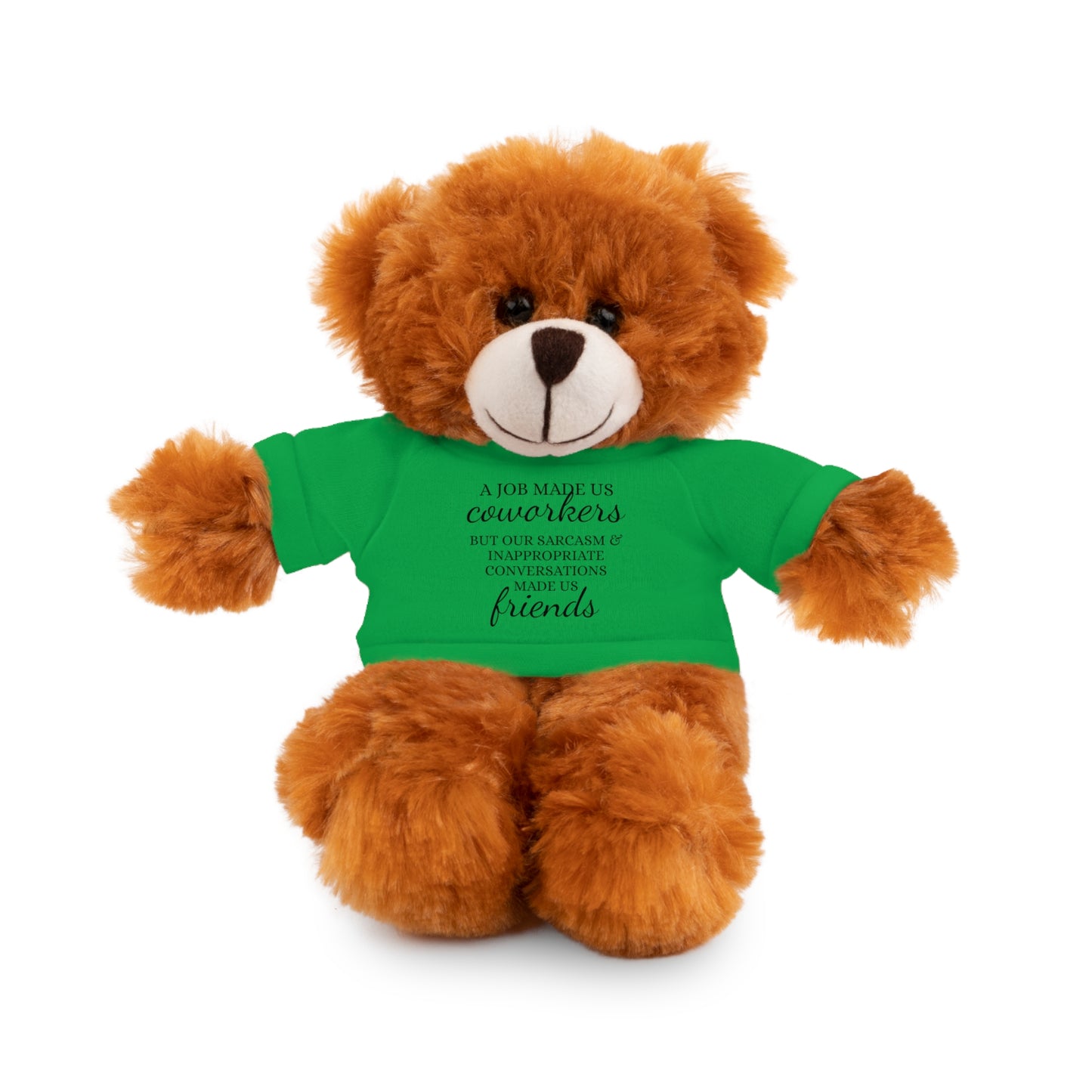 Co-Workers/Work Friends Gift Stuffed Animals with Tee