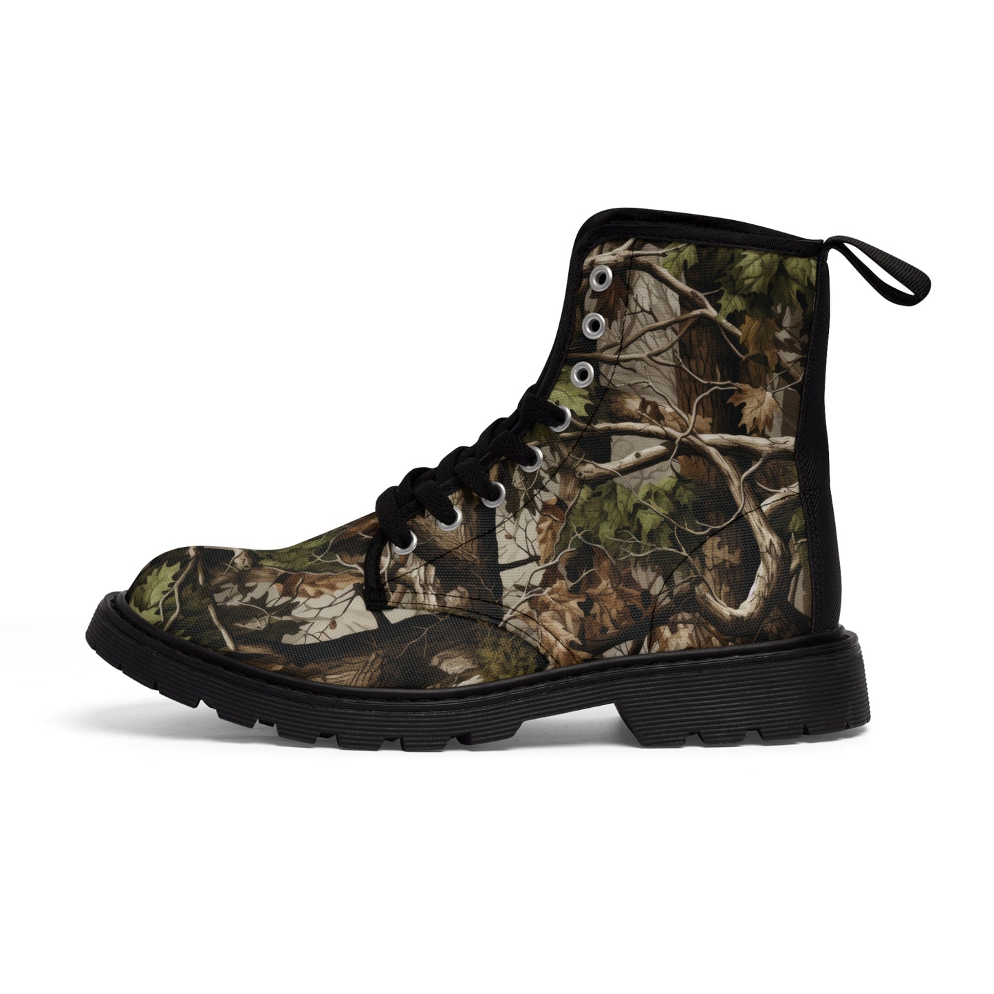 Camo-Women's Canvas Boots