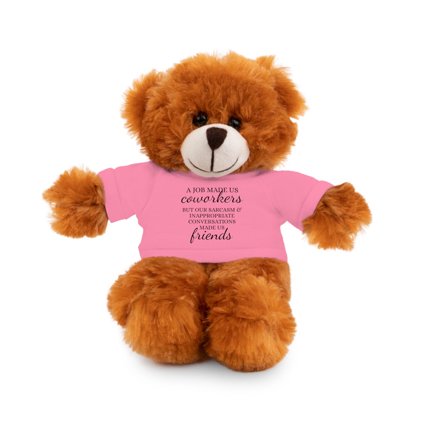 Co-Workers/Work Friends Gift Stuffed Animals with Tee