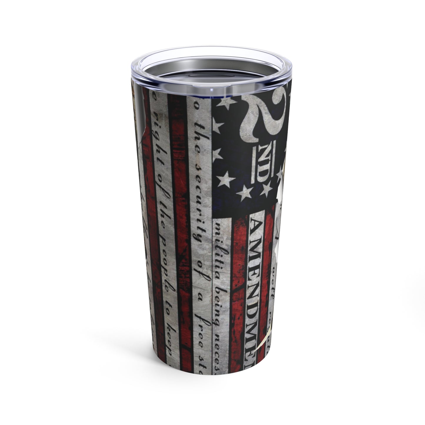 2nd Amendment FlagTumbler 20oz