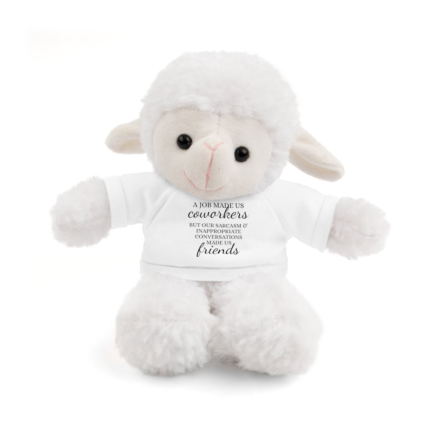 Co-Workers/Work Friends Gift Stuffed Animals with Tee