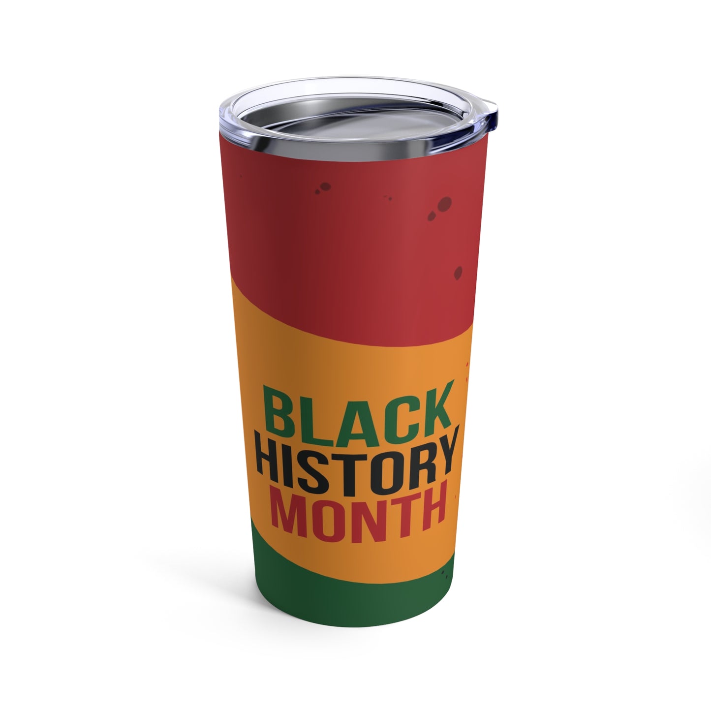 Black History Month Tumbler 20oz