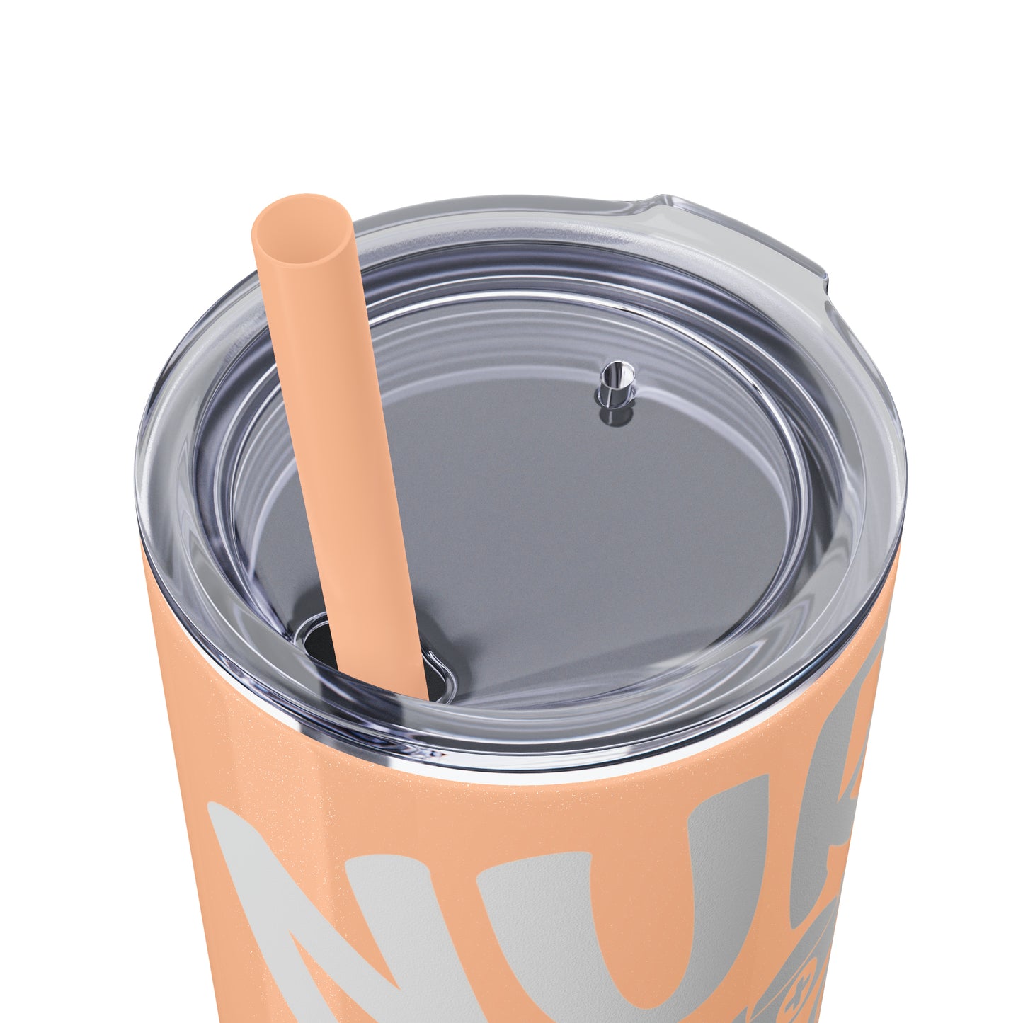 Nurse In Progress Loading Please Wait Skinny Tumbler with Straw, 20oz