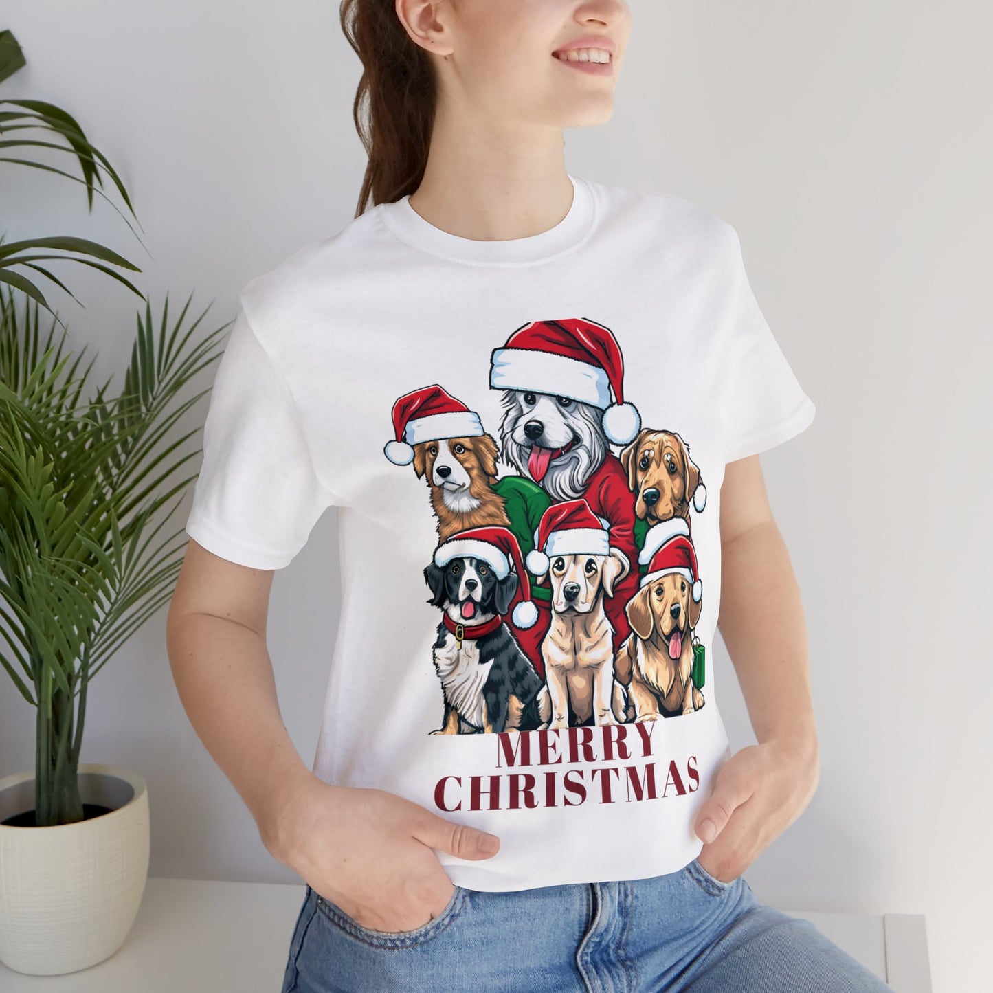 Merry Christmas Unisex Jersey Short Sleeve Tee
