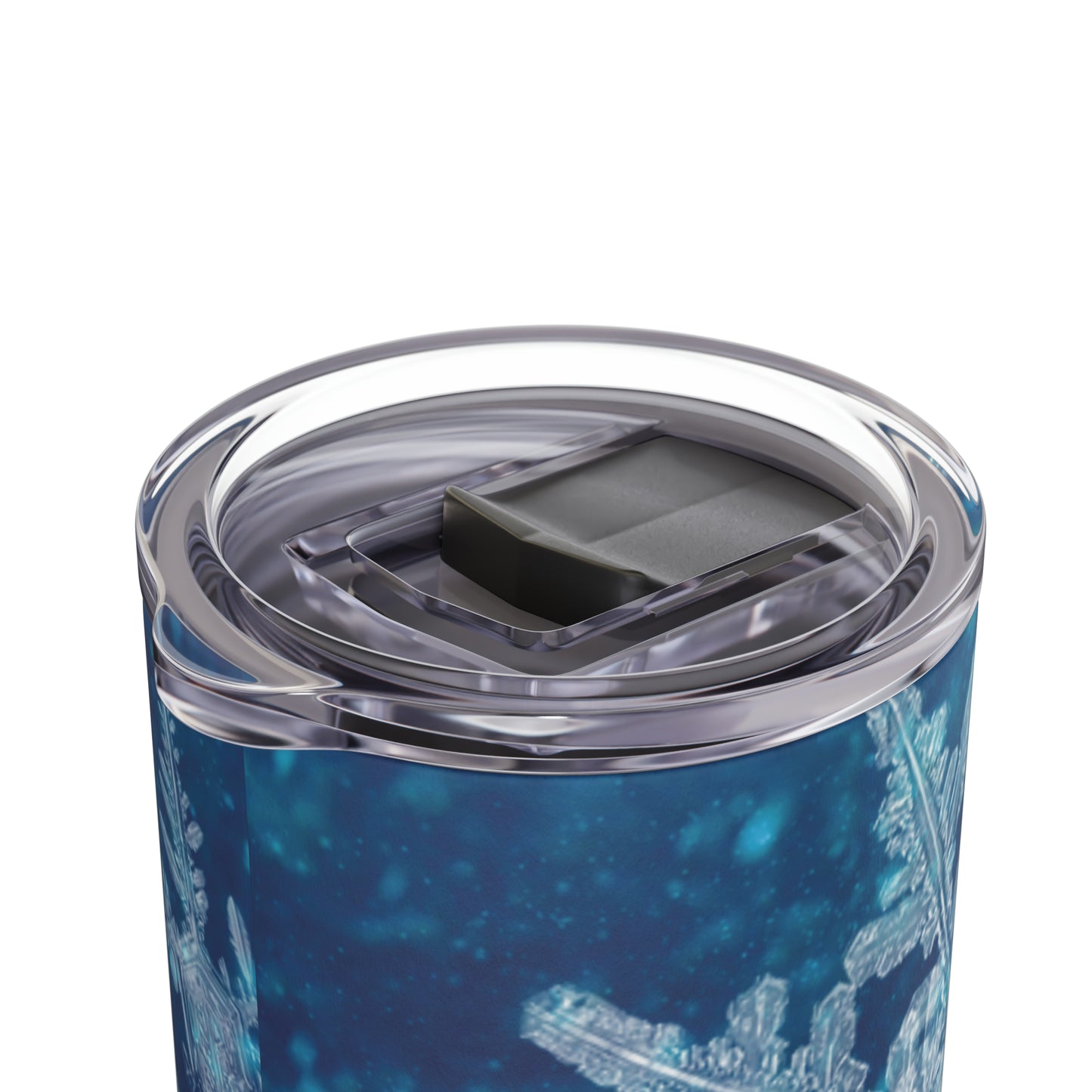 Midnight Sky Snowflakes Maars Maker Skinny Matte Tumbler, 20oz