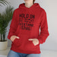 Hold On Let Me Overthink This- Unisex Heavy Blend™ Hooded Sweatshirt
