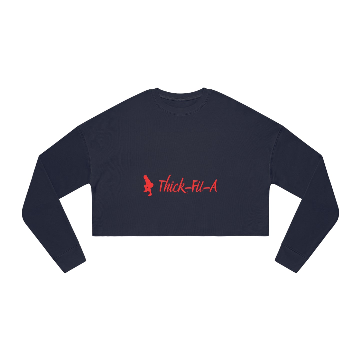 Thick-Fil-A Women's Cropped Sweatshirt