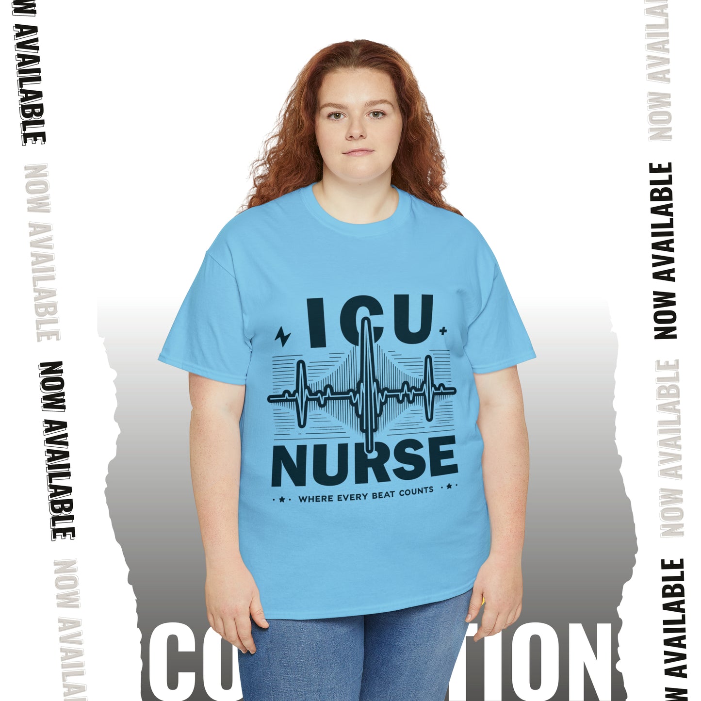 ICU Nurse Unisex Heavy Cotton Tee