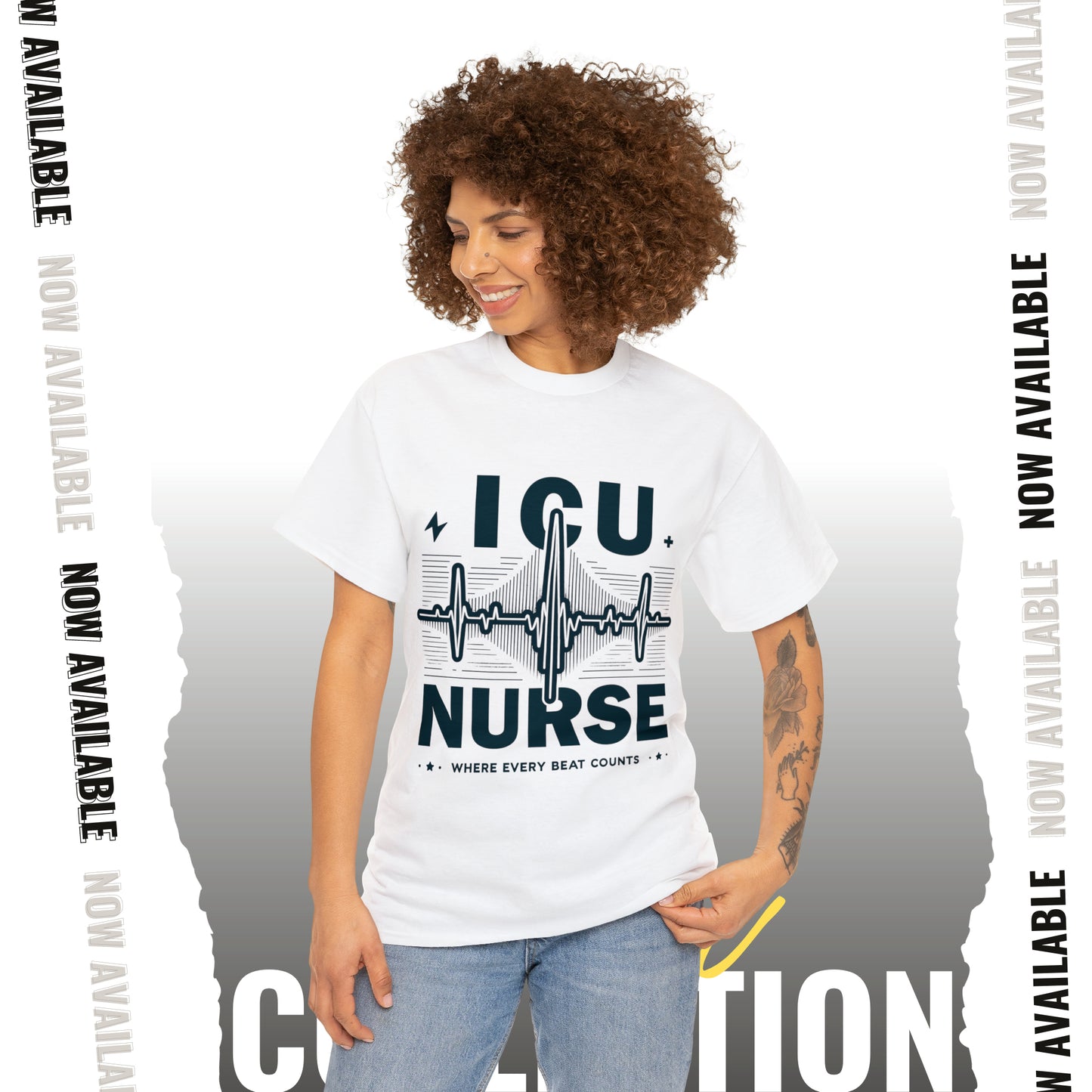 ICU Nurse Unisex Heavy Cotton Tee