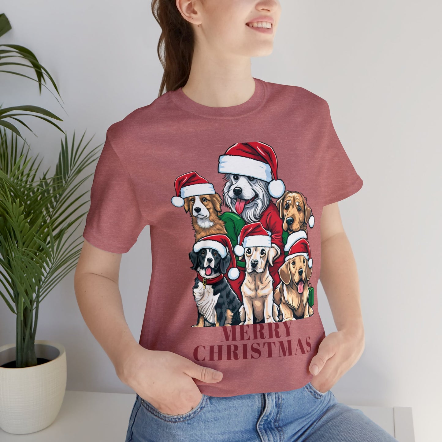 Merry Christmas Unisex Jersey Short Sleeve Tee